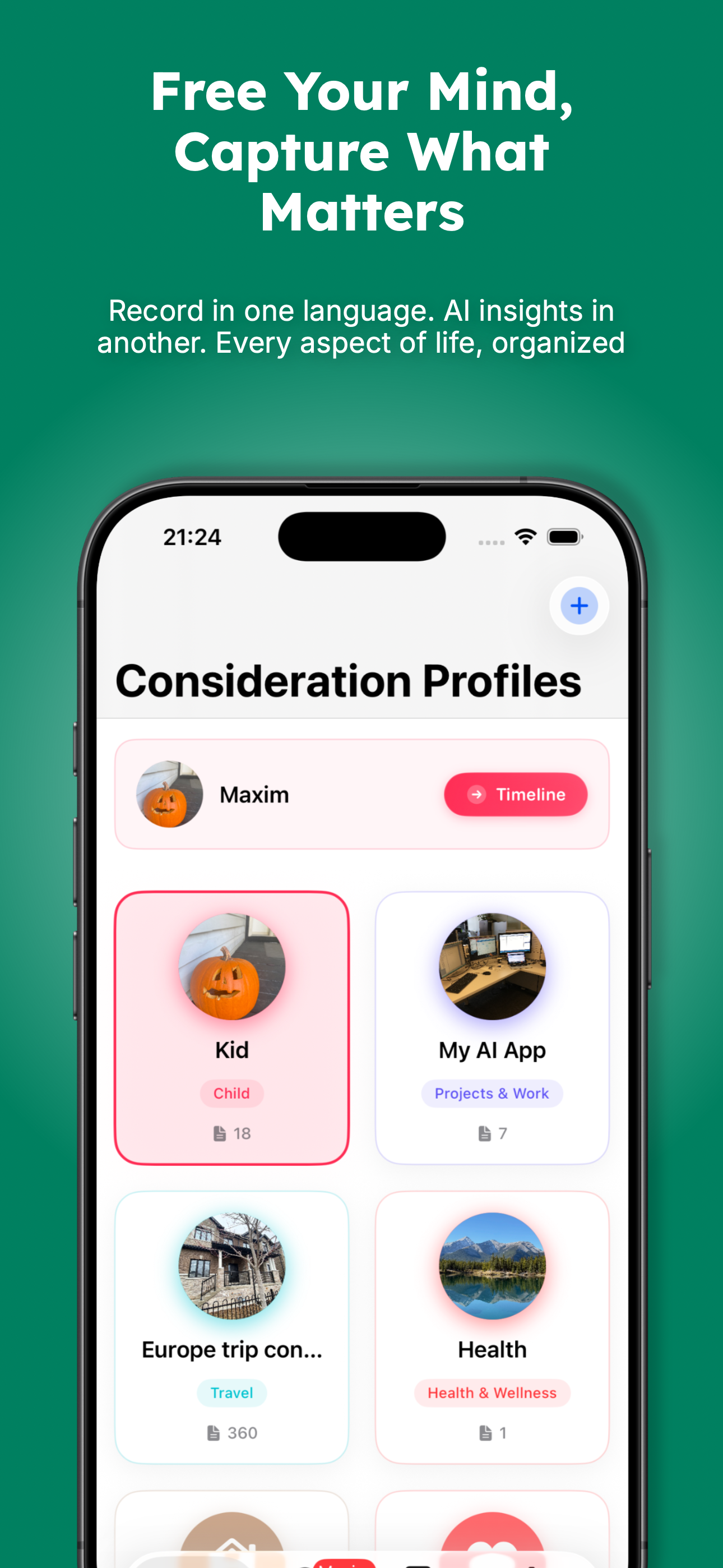 Nuviame - Consideration Profiles for every aspect of life